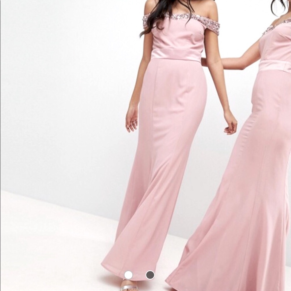 Maya Bardot Sequin detail maxi dress NEW WITH TAGS